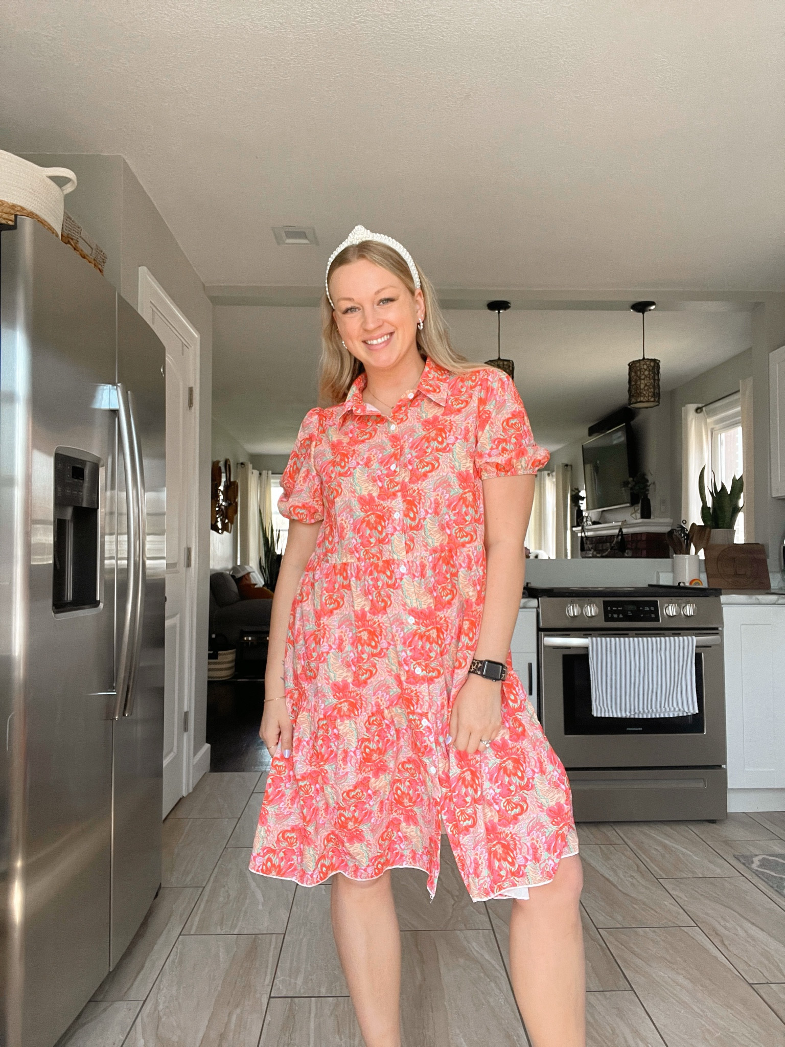 The colors in this dress>>>> 

#LTKSeasonal #LTKFind #LTKstyletip