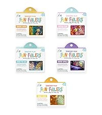 Glo Pals Fun Fillers Sensory Play Accessories Pack, Themed Accessories for Sensory Bins (Epic Adventures – Fairy, Farm, Safari, Sea + Space) | Amazon (US)