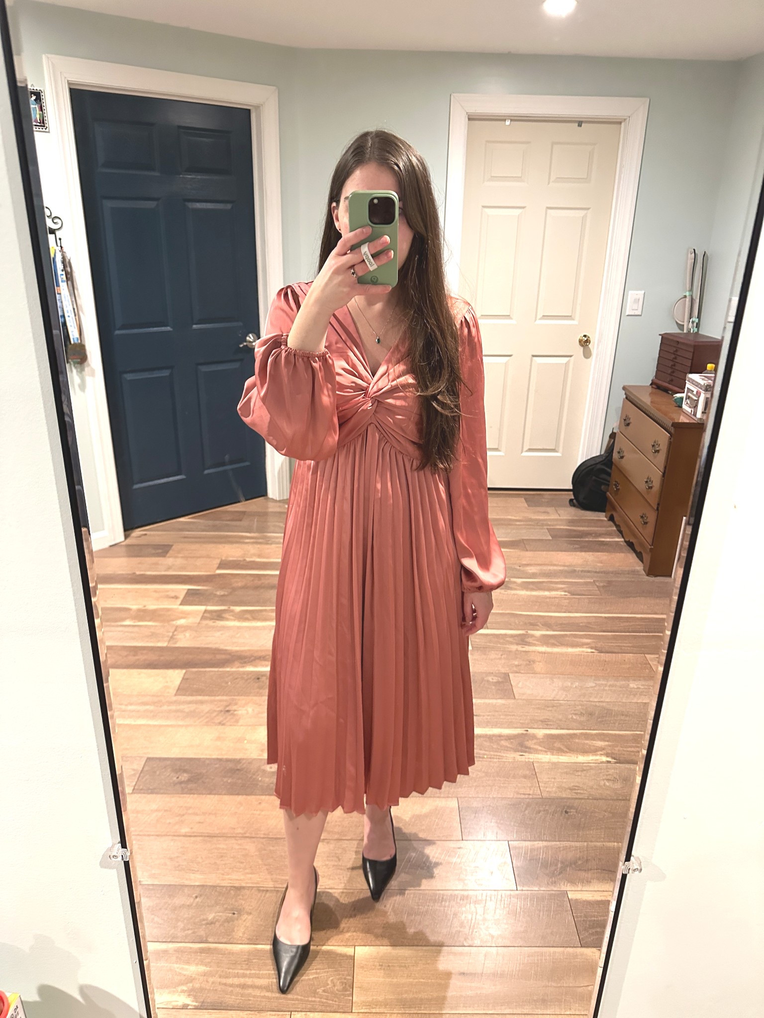 This is such a flattering dress to wear for work or special occasions. I wore it for my daughter’s Baptism. 

#LTKootd #LTKWorkwear #LTKHoliday