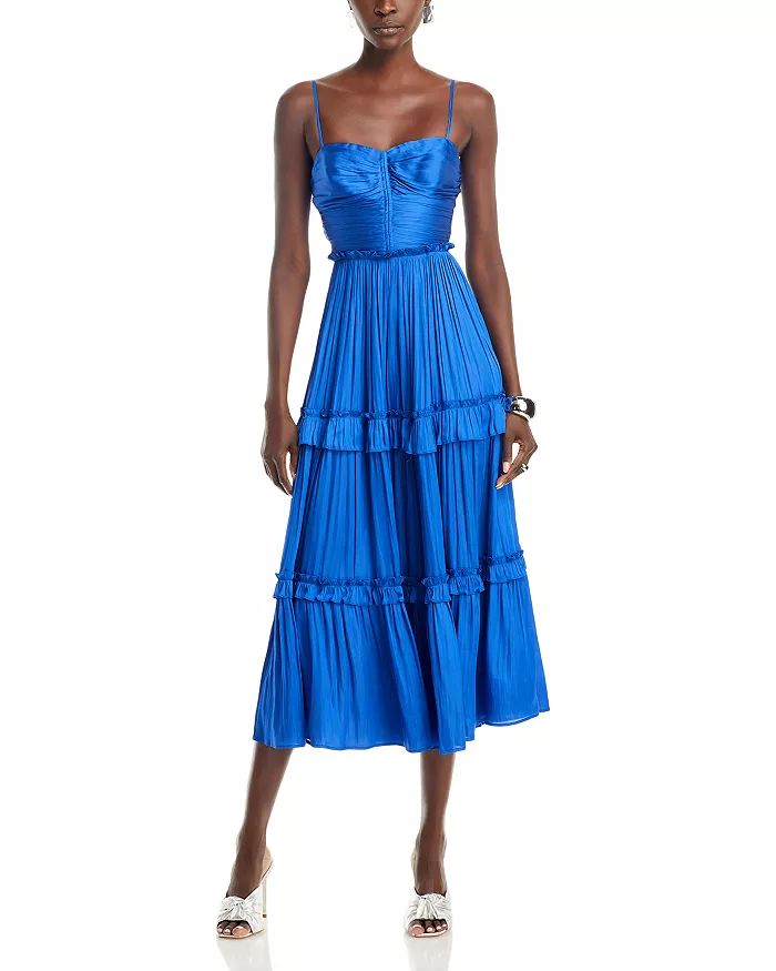 AQUA Ruched Top Midi Dress - 100% Exclusive  Women - Bloomingdale's | Bloomingdale's (US)