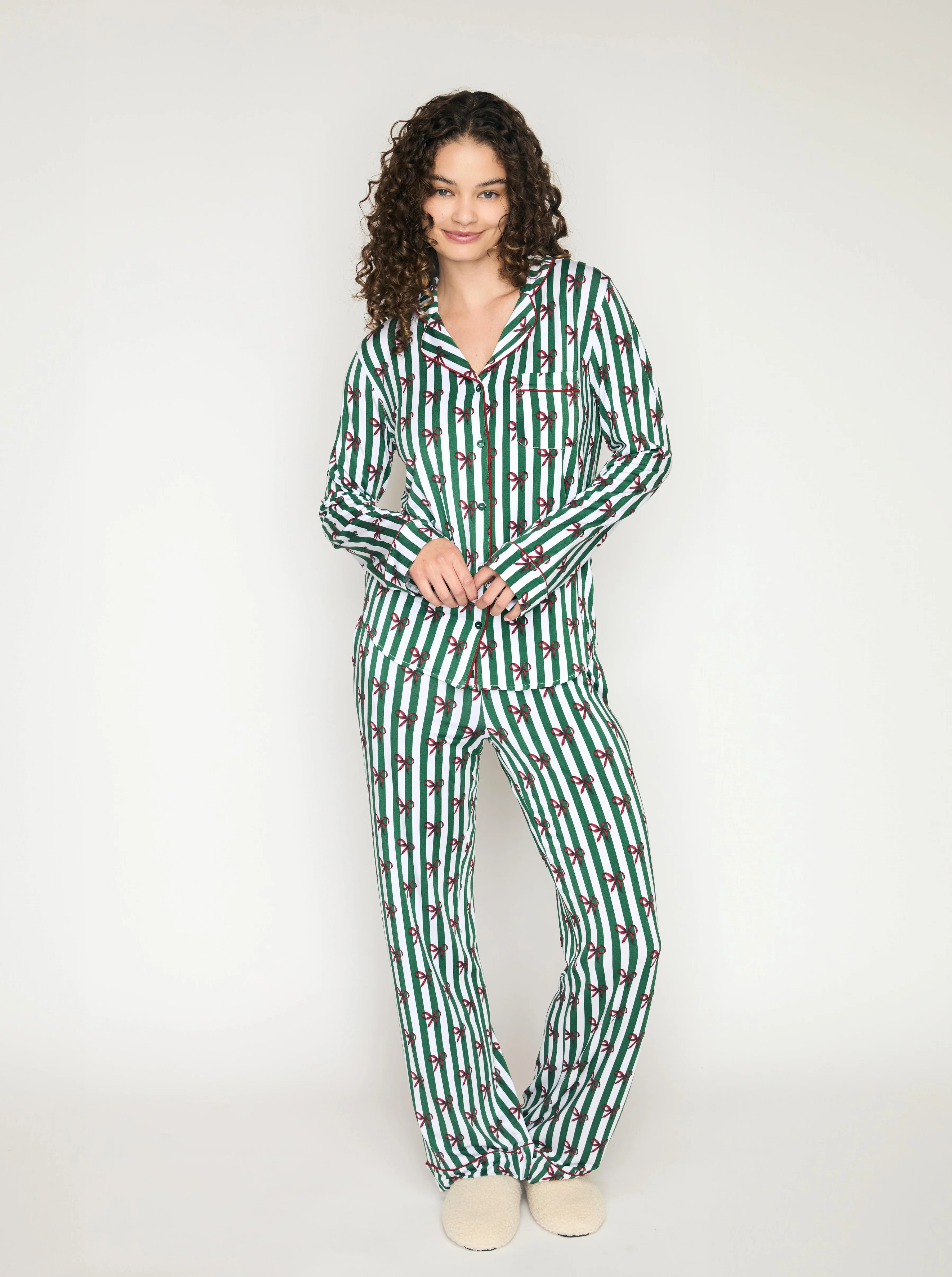 Naughty is the New Nice Pajama Set | Crickle Daisy