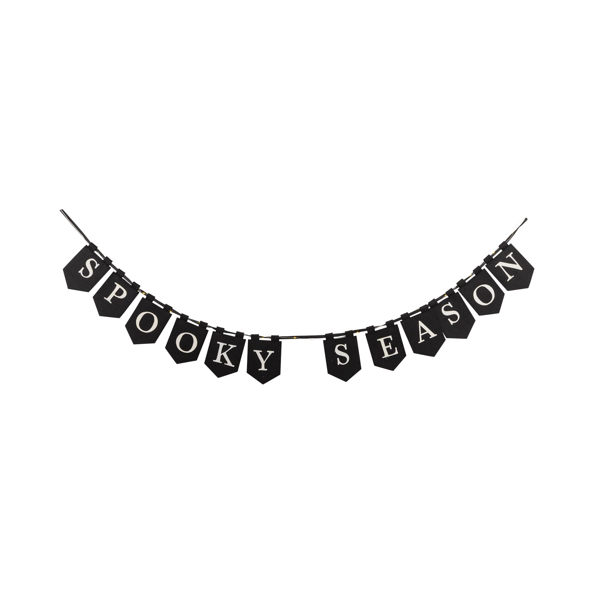 Spooky Season Lighted Banner | My Mind's Eye
