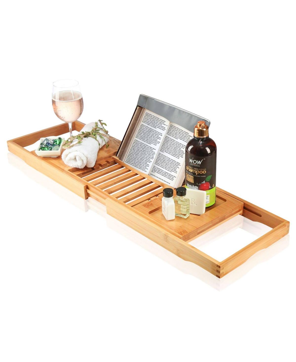 Bambusi Bathtub Tray with Extending Sides | Macys (US)