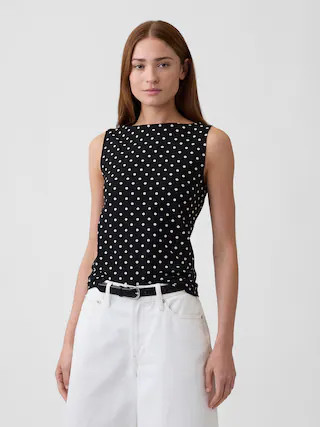 Boatneck Tank Top | Gap Factory