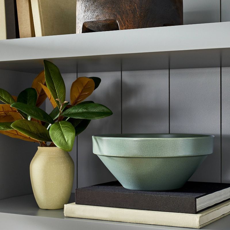 Green Wide Brim Bowl - Threshold&#8482; designed with Studio McGee | Target