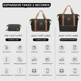 Joyway 2 Piece Travel Duffel Bag Set Waterproof Carry-On Weekender Bag with Toiletry Bag, Lightwe... | Walmart (US)