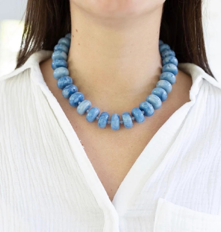 French Blue Necklace | Erin McDermott Jewelry