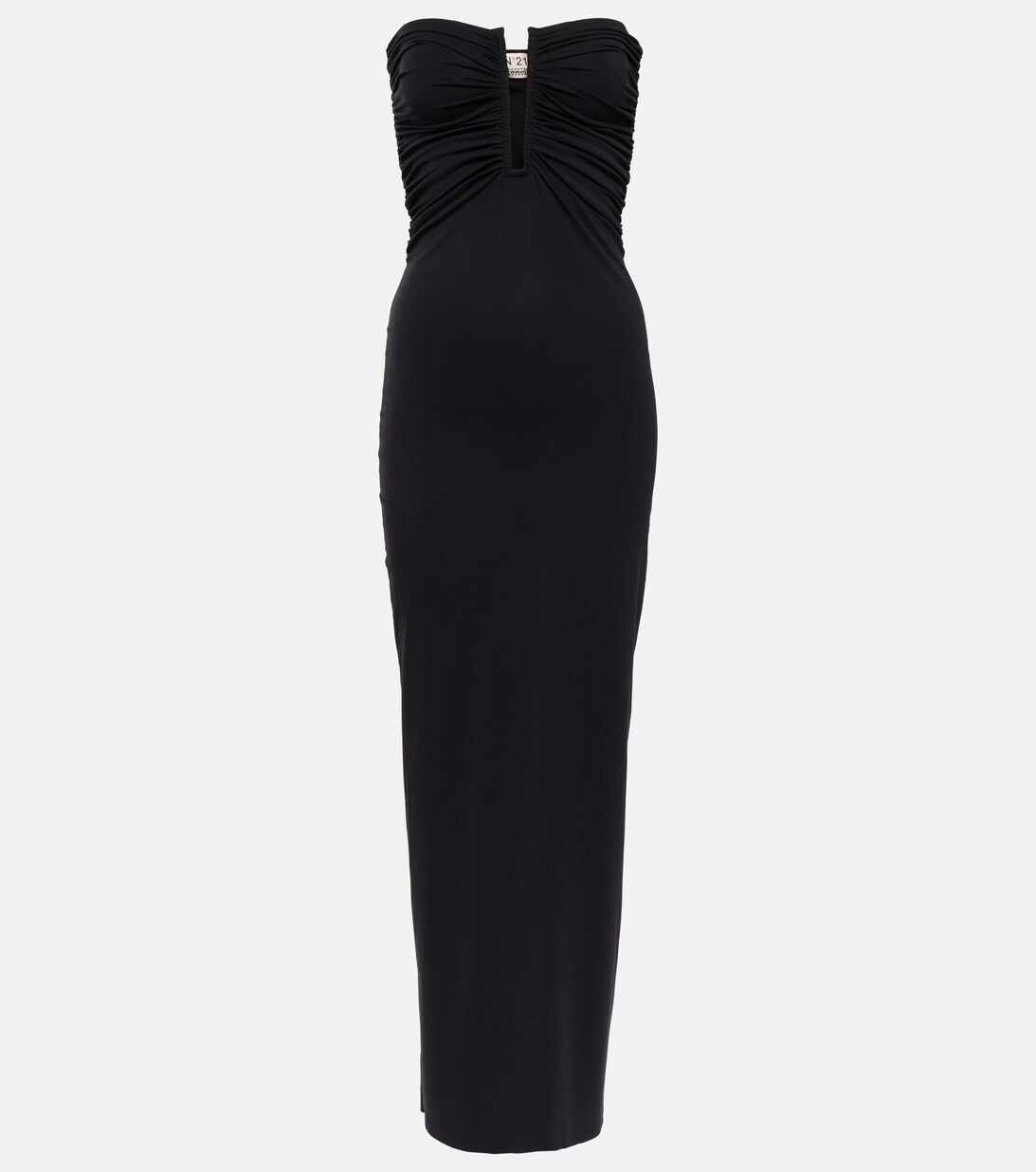 Wolfordx N21 ruched strapless maxi dress | Mytheresa (US/CA)