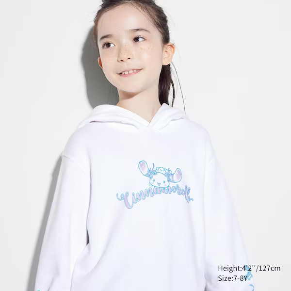Sanrio Characters Sweat Cropped Hoodie | UNIQLO (US)