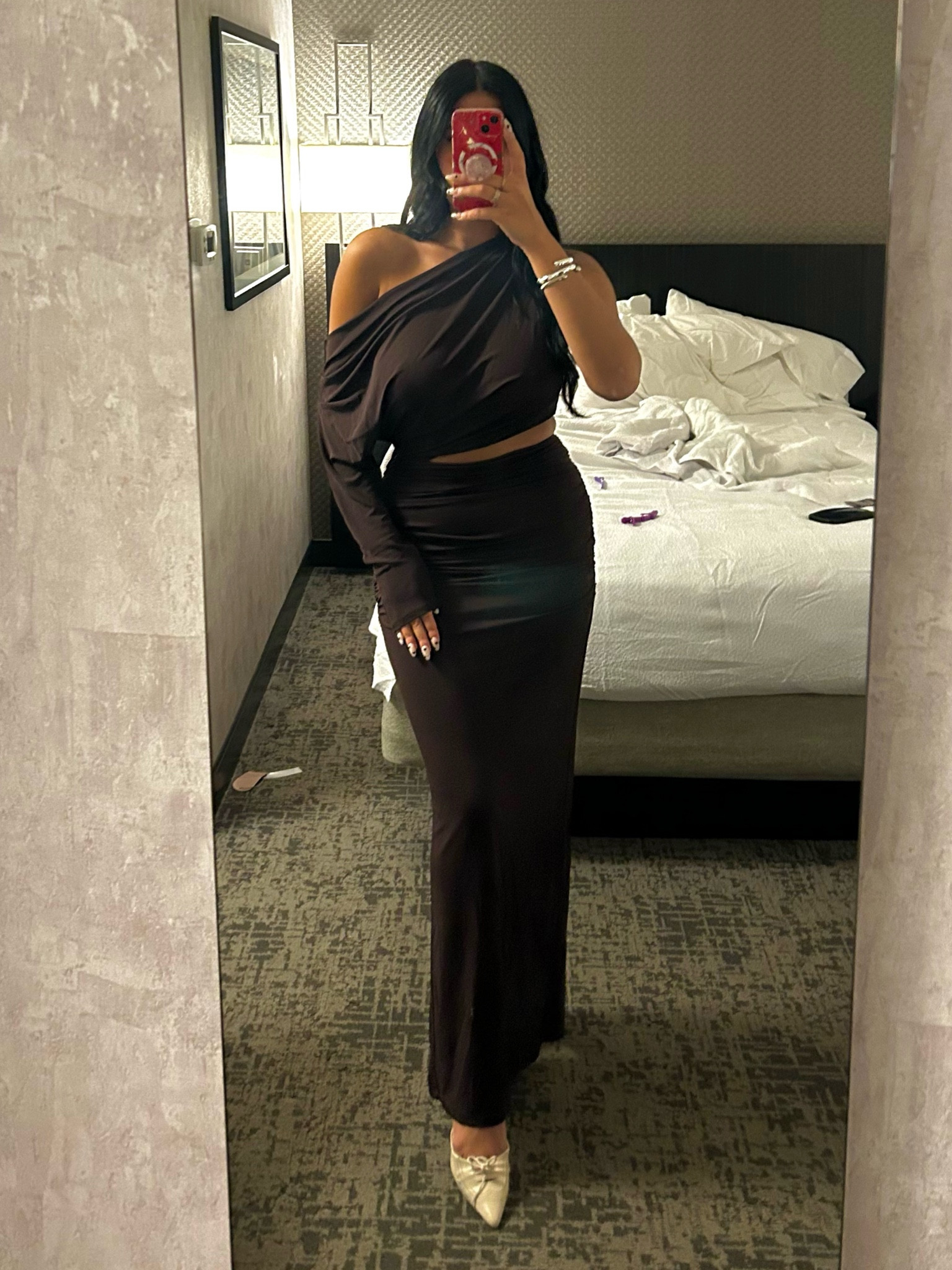 yahaira maxi dress in dark brown THE BEST ONE YET BROWN MAXI DRESS – AKIRA