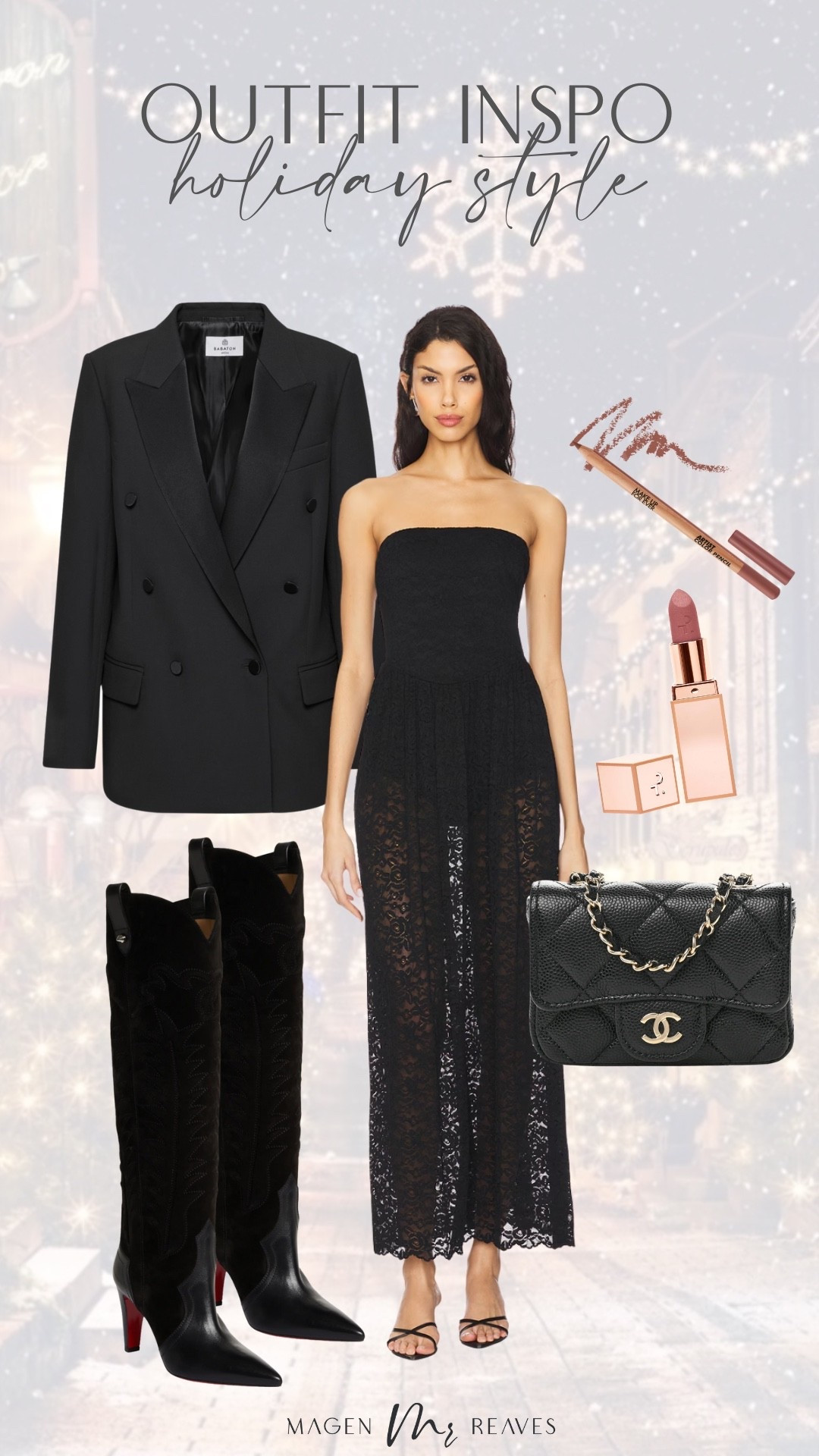 Holiday outfit 🖤

holiday fashion, nye fashion, winter style, women's fashionn

#LTKSeasonal #LTKHoliday #LTKPetite