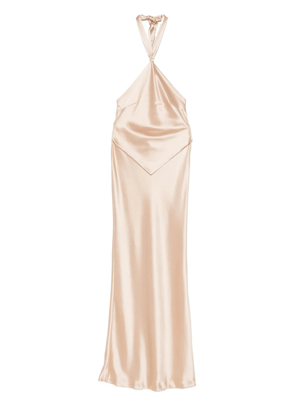 Retrofete satin maxi dress - Neutrals | Farfetch Global