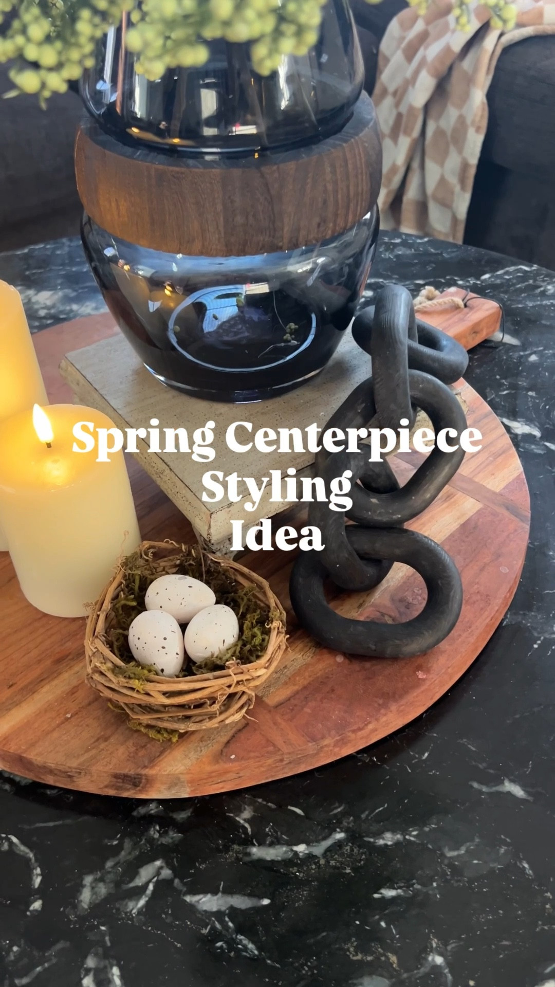 Spring Centerpiece Styling 

#LTKHome #LTKvlog #LTKSeasonal
