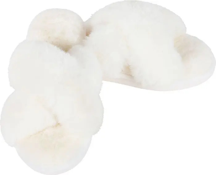 Beverly Faux Fur Memory Foam Slipper | Nordstrom