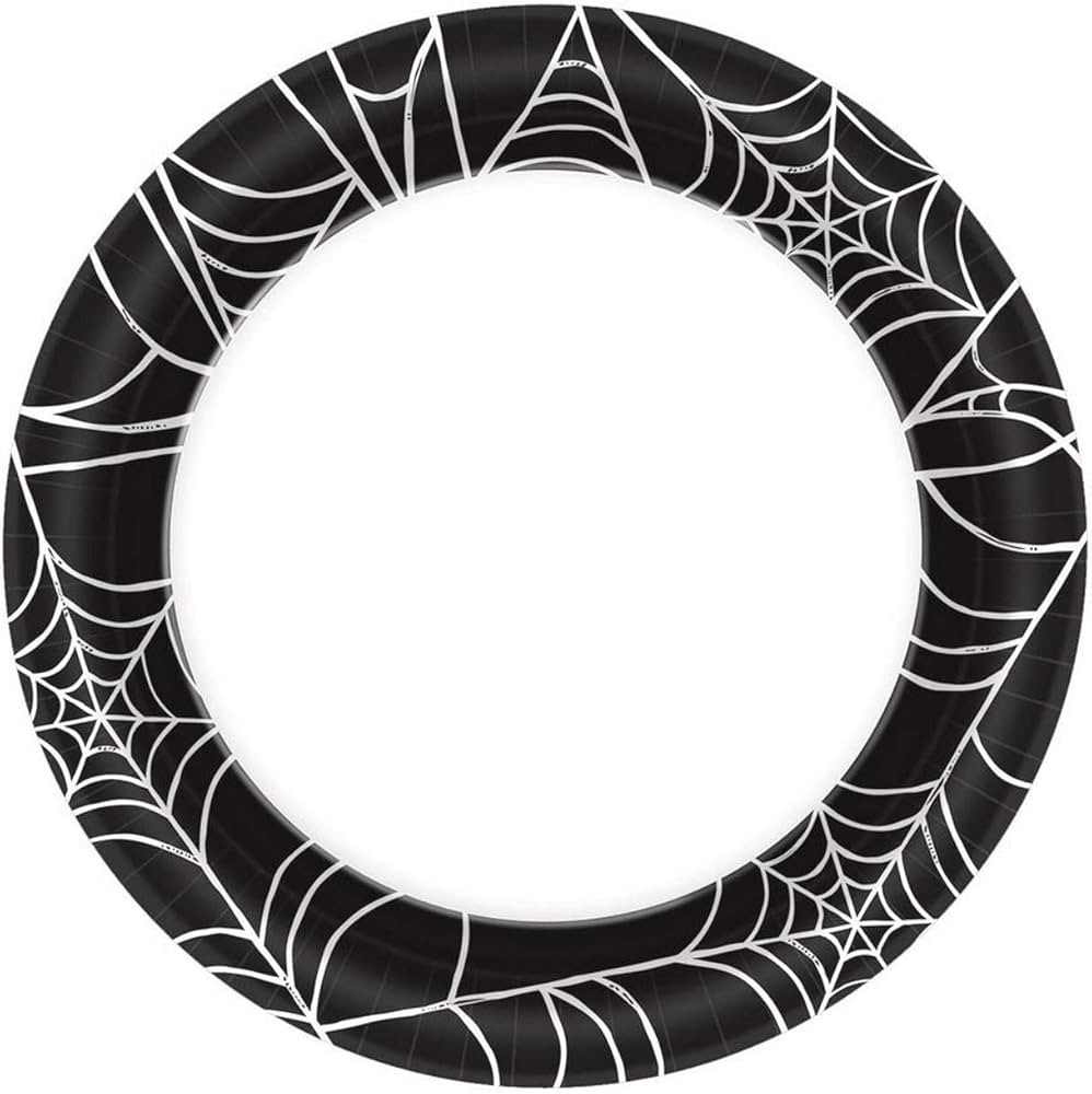 amscan Halloween~Spider Web Paper Plate~40 Count~6.75" | Amazon (US)