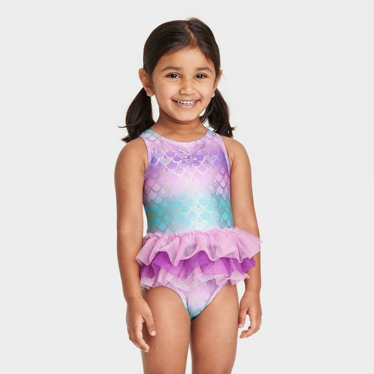 Toddler Girls' Shapes One Piece Swimsuit - Cat & Jack™ | Target
