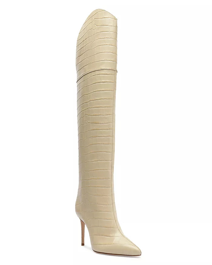 Women's Maryana Pointed Toe Over The Knee High Heel Boots | Bloomingdale's (US)