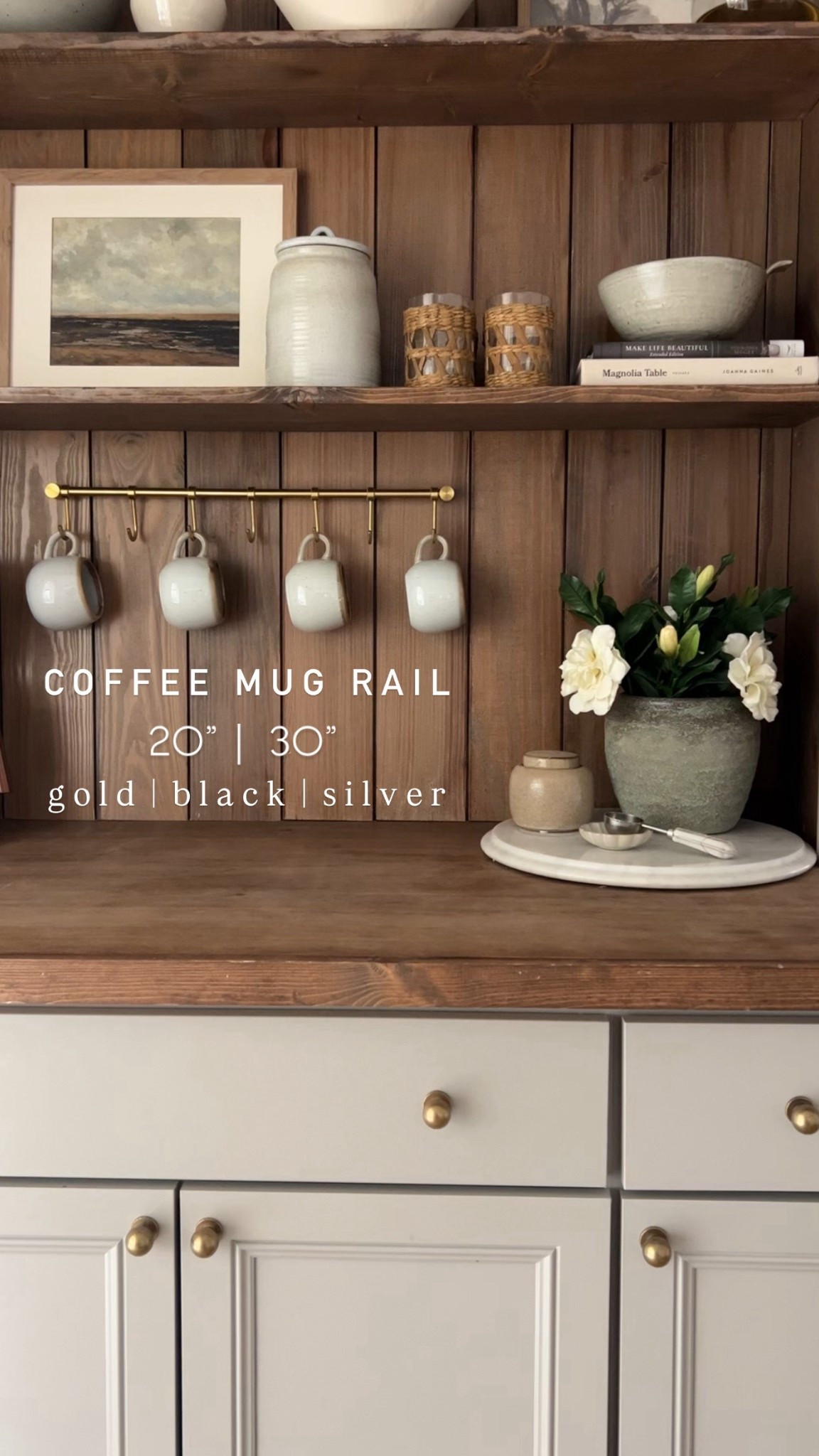 Coffee mug rail | Amazon finds | coffee bar | target finds | hearth and hand | afloral 

#LTKHome #LTKFindsUnder100 #LTKFindsUnder50