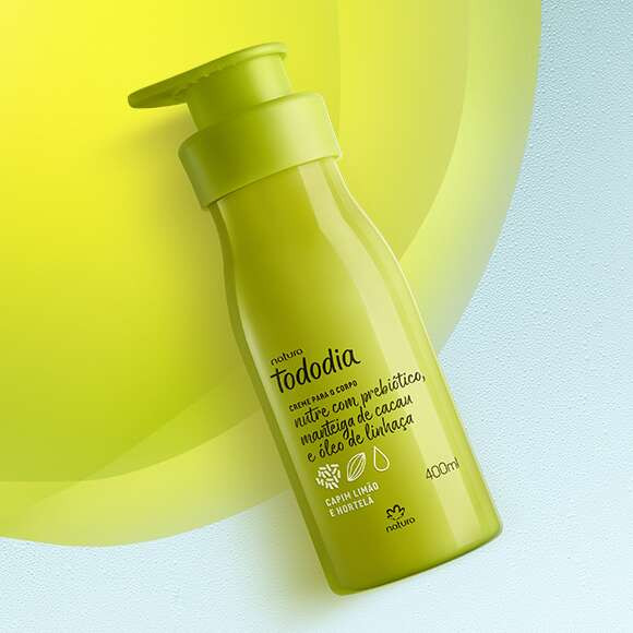 Creme Desodorante Nutritivo Para o Corpo Tododia Capim Limão e Hortelã | Natura BR