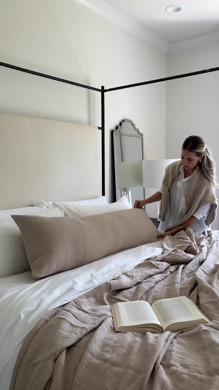 Easy fall additions to cozy bed linens 

#LTKSeasonal #LTKHome