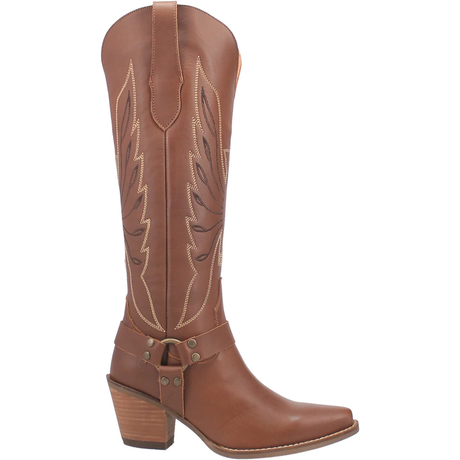 HEAVENS TO BETSY LEATHER BOOT BROWN / 11 / M | Dingo1969
