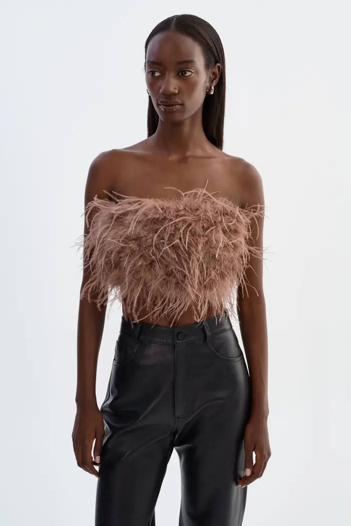 Zaina | Feather Bustier | Nordstrom