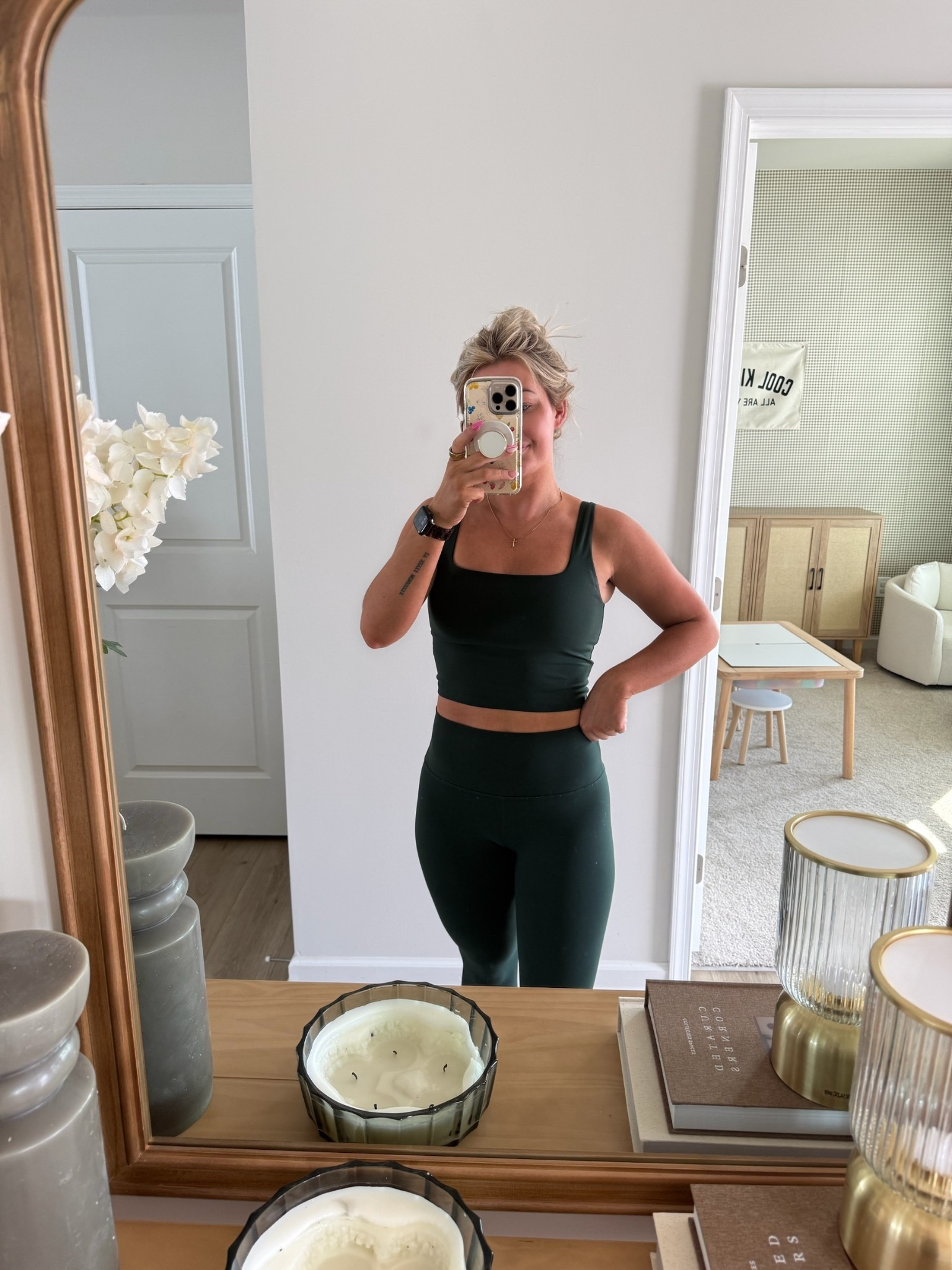 Cutie set from Amazon. Small top. Medium bottoms. 5’4 137lbs

#LTKootd #LTKgrwm #LTKmomlife