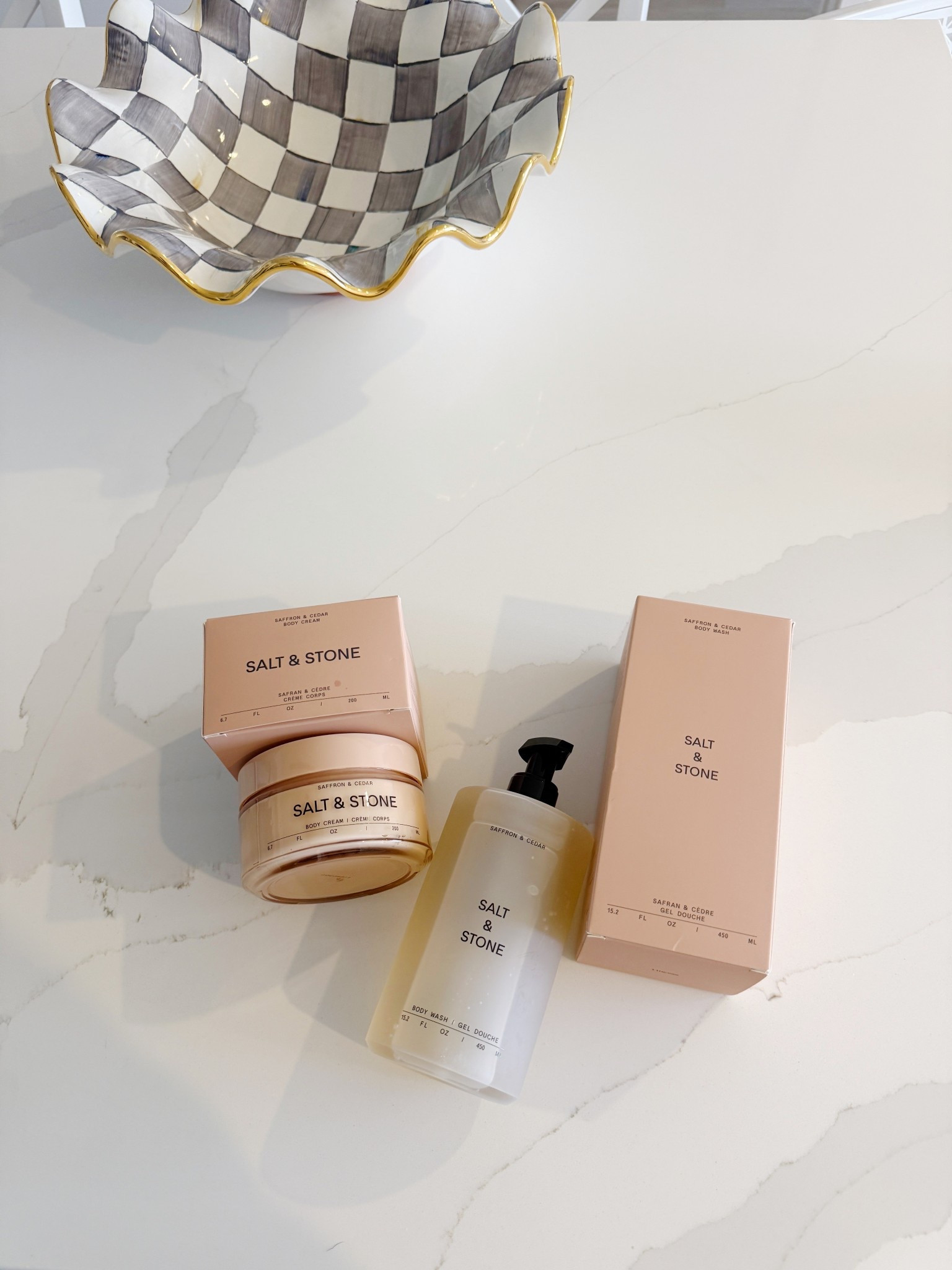 Salt and stone sent me so new products that I’m so excited to try! Especially this body butter for the winter! 