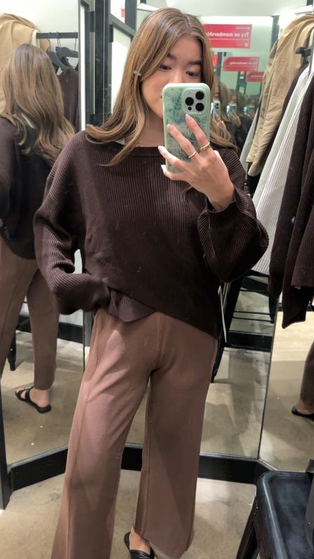 This sweater is on my wishlist!!!! Wearing size 10 for a slouchy look! 
Pants size 4

#LTKfitness #LTKSeasonal