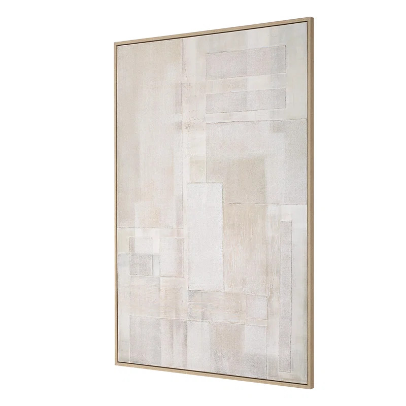Uttermost Erase Canvas Abstract Art | Wayfair North America