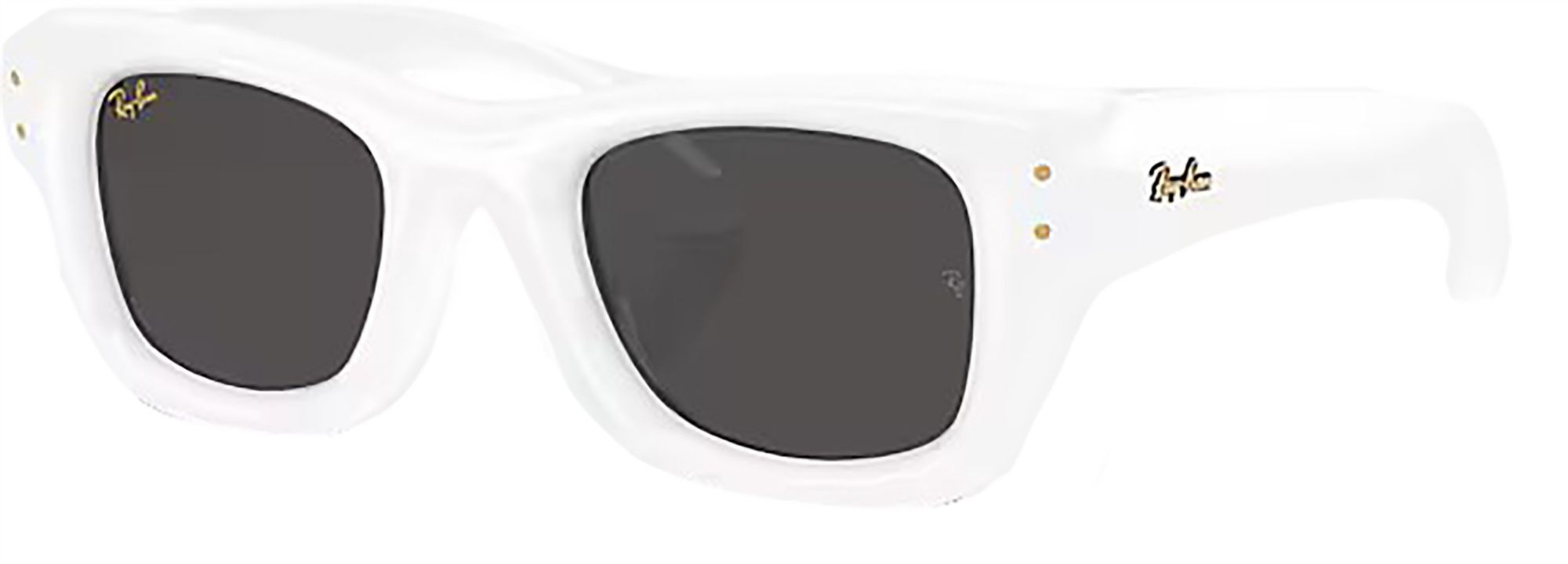 Ray-Ban A$AP Rocky Wayfarer Puffers, Men's, White/Ultra Black | DICK'S Sporting Goods