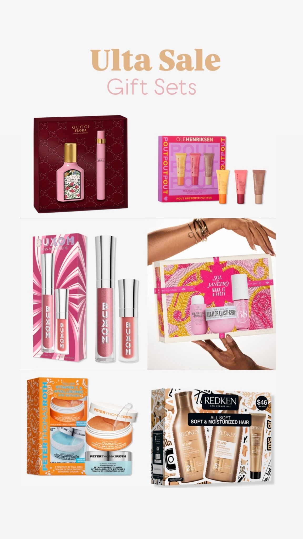 Pre Black Friday ulta sale! 

Stocking stuffer
Gift set
Girls gifts 
Gifts fur women
Beauty lover
Make up 
Pink 

#LTKHoliday #LTKSaleAlert #LTKGiftGuide
