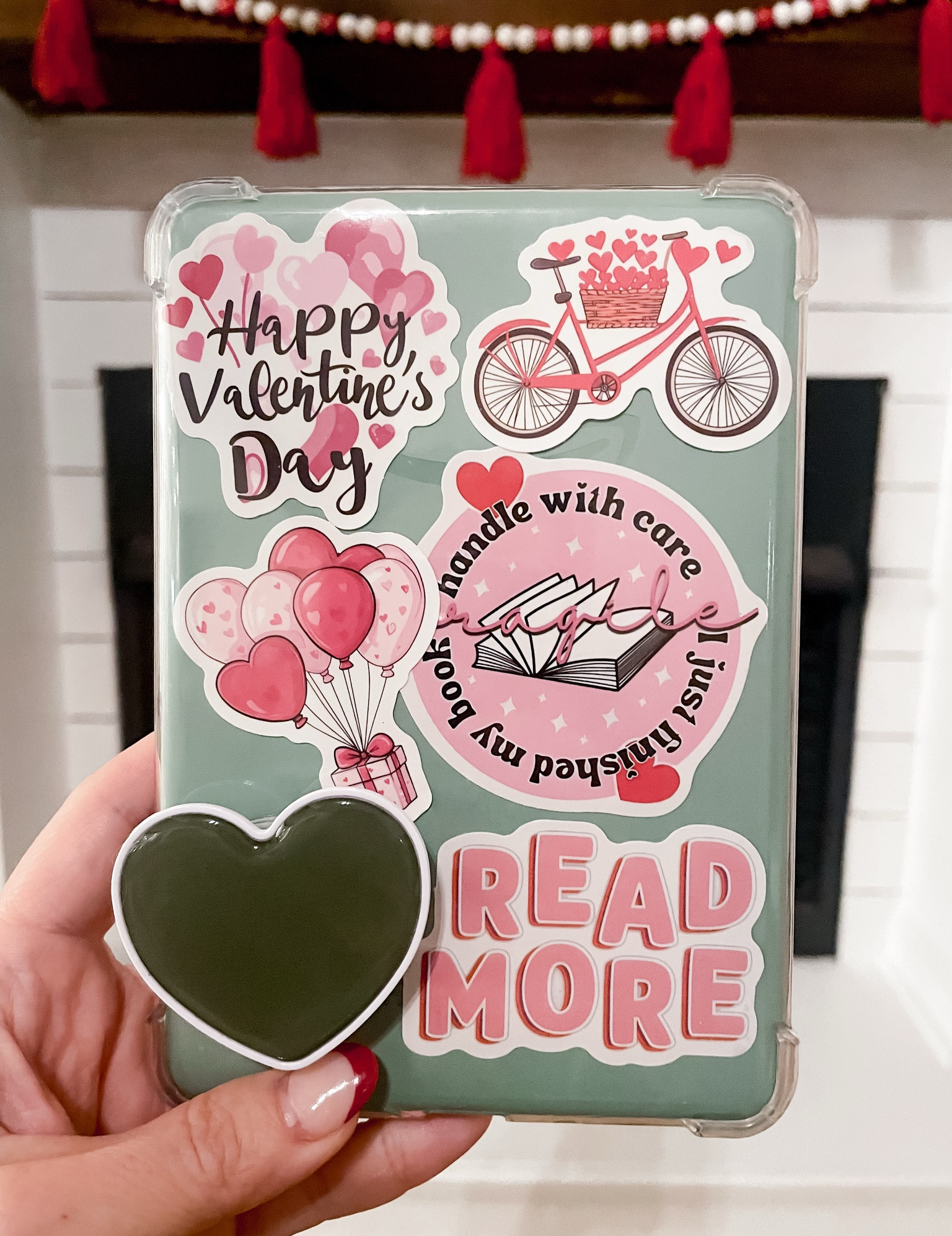 My kindle (and my home!) are decorated and ready for Valentine’s Day!💕❤️

This kindle has been the BEST buy! It’s the absolute PERFECT size and I never thought I would use it as much as I have!!!

#LTKOver40 #LTKFindsUnder100 #LTKSaleAlert