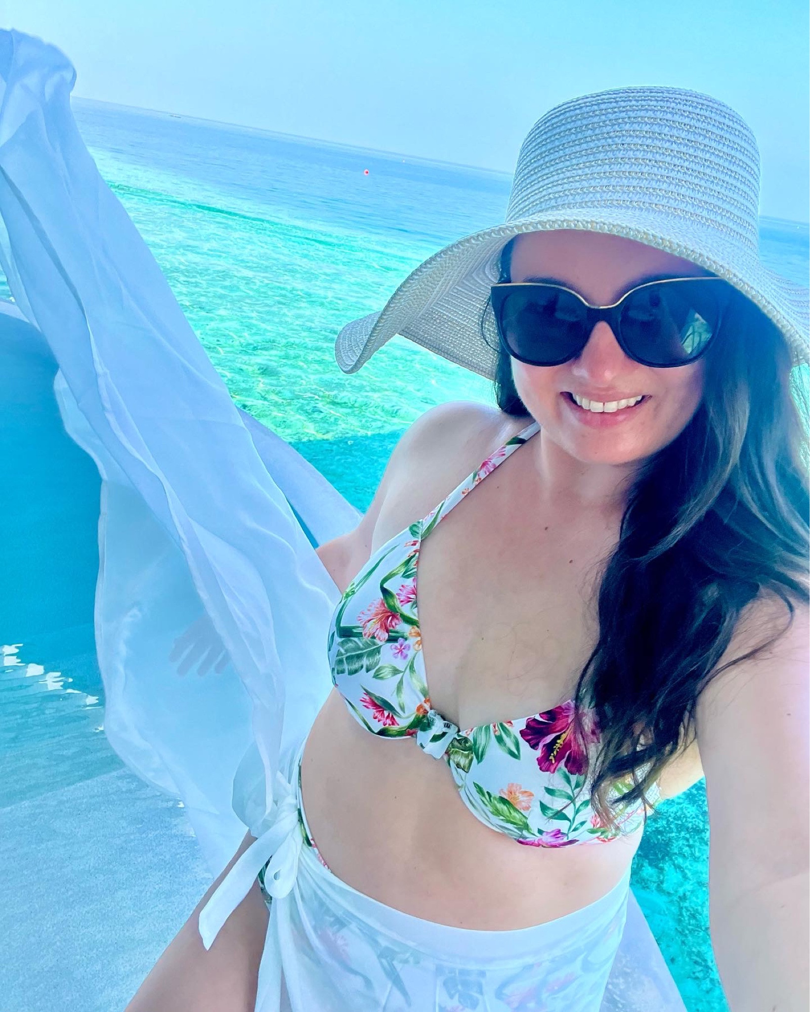 The best skit cover-up!  I sized up to Large for more flow, coverage, and length, but the Small/Medium size fit true to size. 

#LTKtravel #LTKstyletip #LTKswim