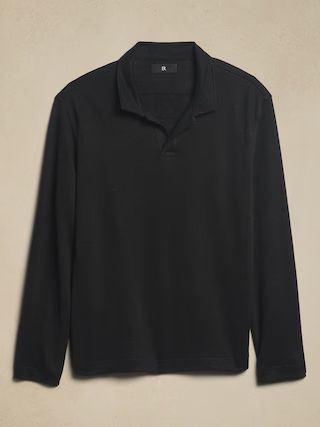 Linen French Terry Polo | Banana Republic (US)