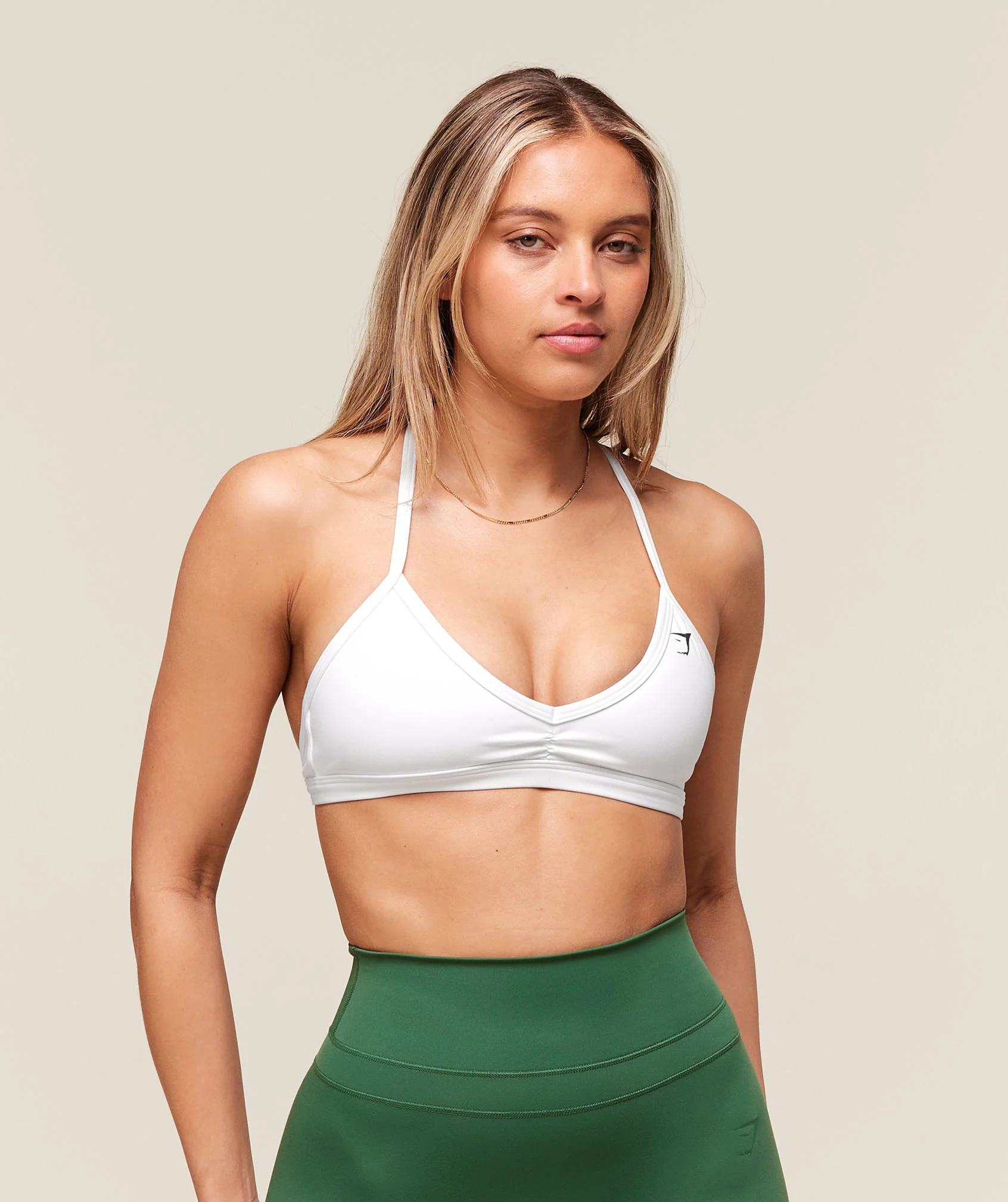 Gymshark Minimal Sports Bra - White | Gymshark US