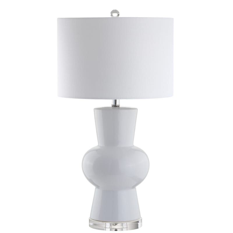 JONATHAN Y Lighting JYL4027 Julia Single Light 29" Tall LED Vase Table Lamp White Lamps Table Lamps | Build.com, Inc.