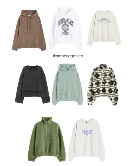 H&M sweatshirt / hoodies / crewnecks for fall 

#LTKfindsunder50 #LTKsalealert