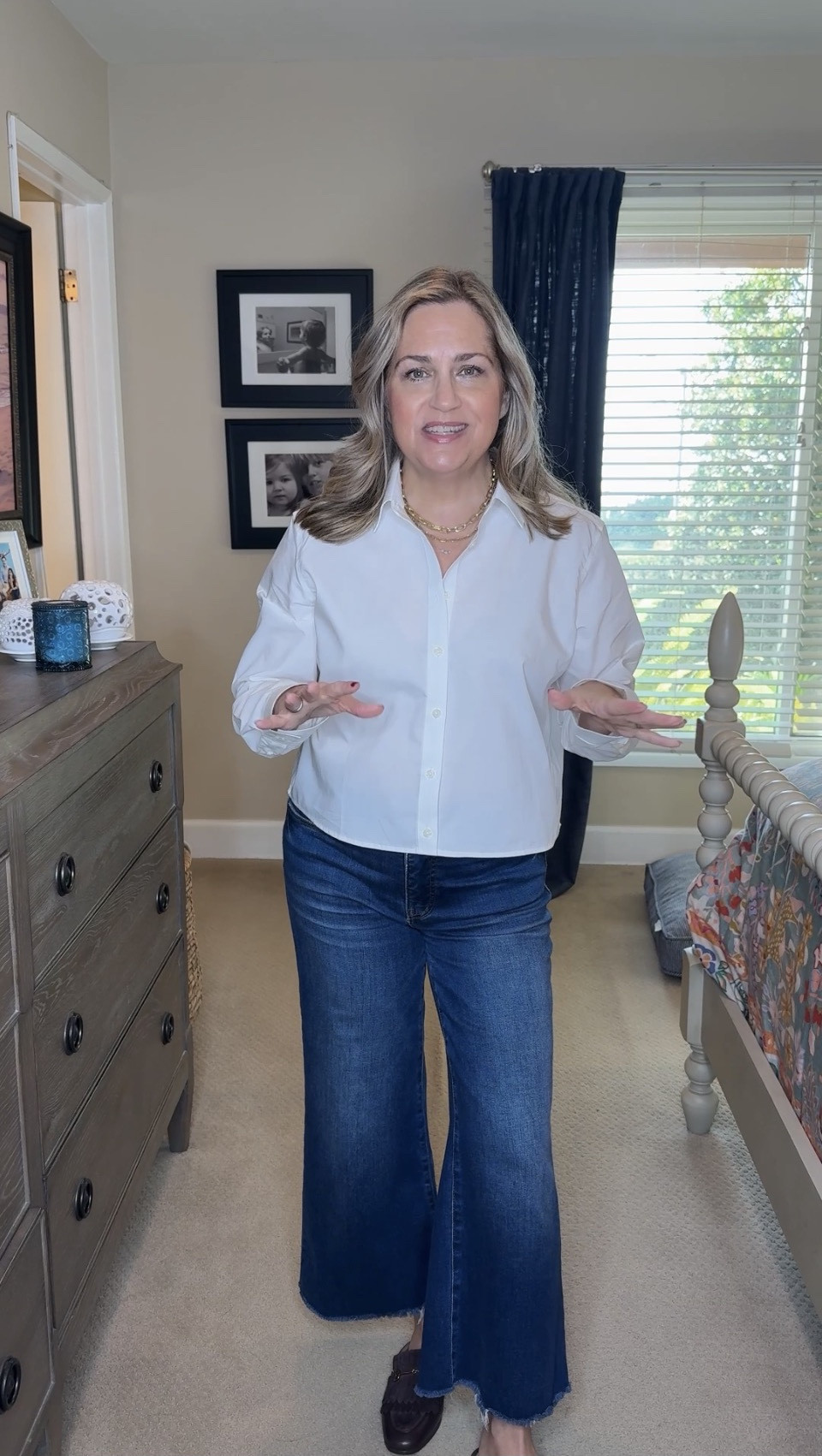 I wear these jeans at least once a week and this cropped button-down is super cute  

#LTKPetite #LTKOver40 #LTKspring