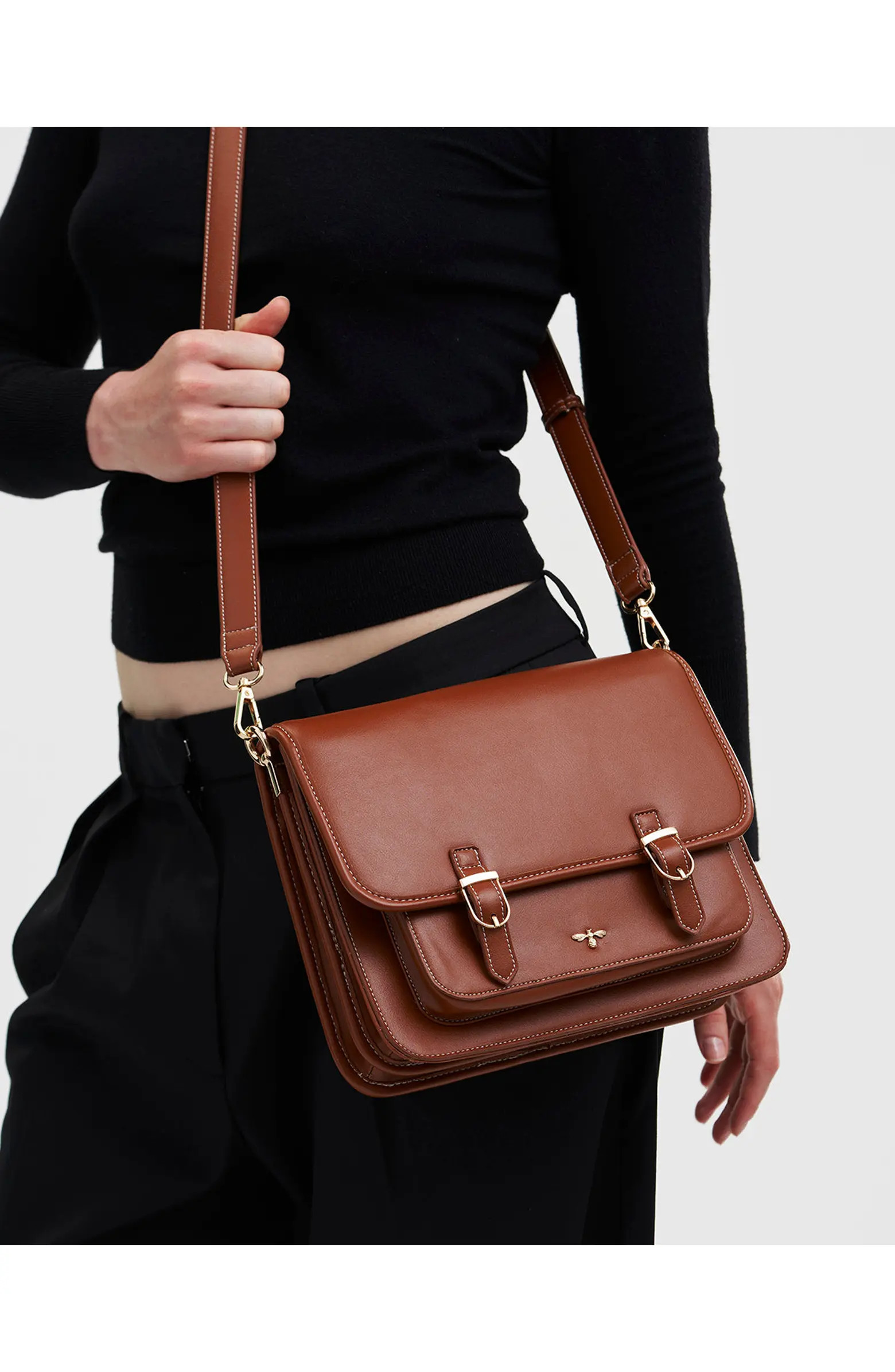 Into the Woods Tan Classic Satchel | Nordstrom