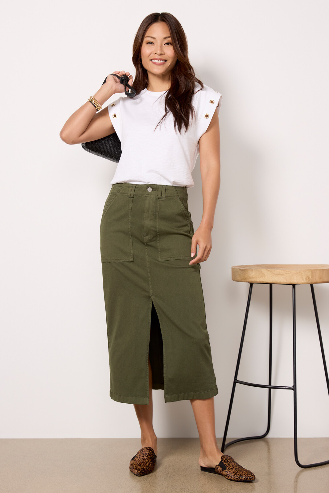 Oran Grommet Muscle Tee | Evereve