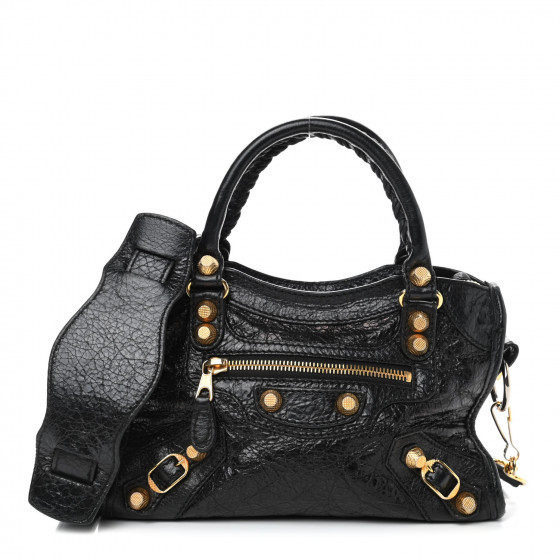 BALENCIAGA

Agneau Giant 12 Gold Hardware Mini City Black | Fashionphile