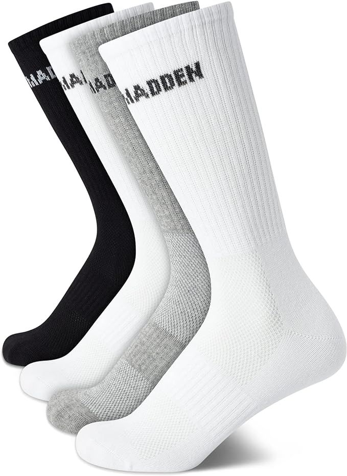 Steve Madden Women's Socks – Athletic Performance Running Socks – Cushion Crew Socks for Wome... | Amazon (US)