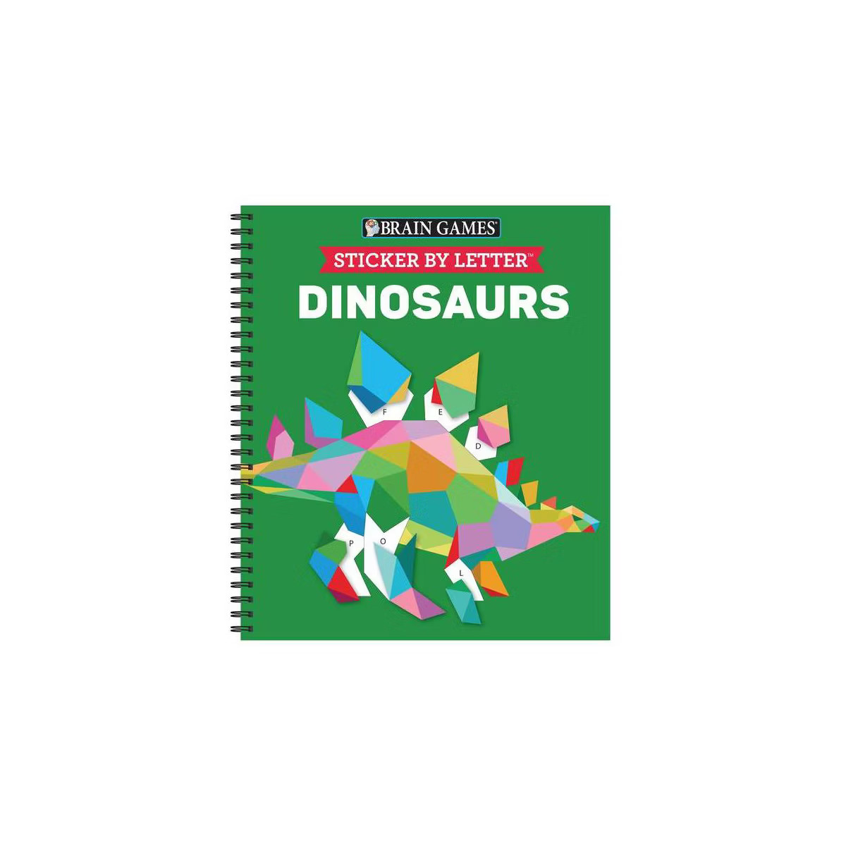 Brain Games - Sticker by Letter: Dinosaurs - Publications International Ltd & Brain Games & New S... | Target