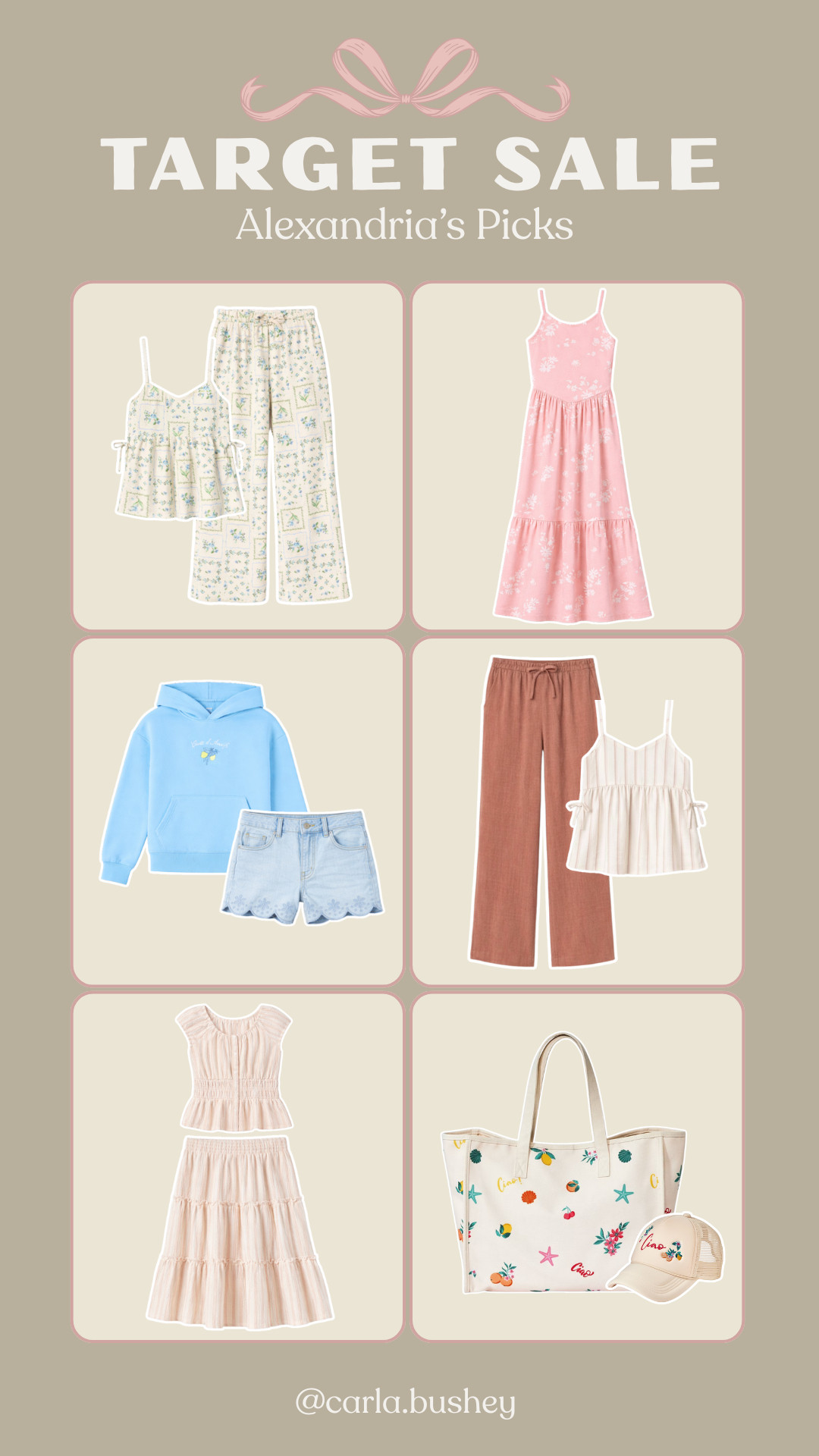 40% OFF TARGET KIDS' CLOTHING NOW WITH CIRCLE 🎯

Alex looks so cute in all of these Target sale styles — Spring & Summer ready!!



Spring outfits 2026, spring dresses, easter dresses, vacation outfit beach, girls clothing, sale, carla.bushey 

 #LTKmomlife #LTKSeasonal #LTKSaleAlert