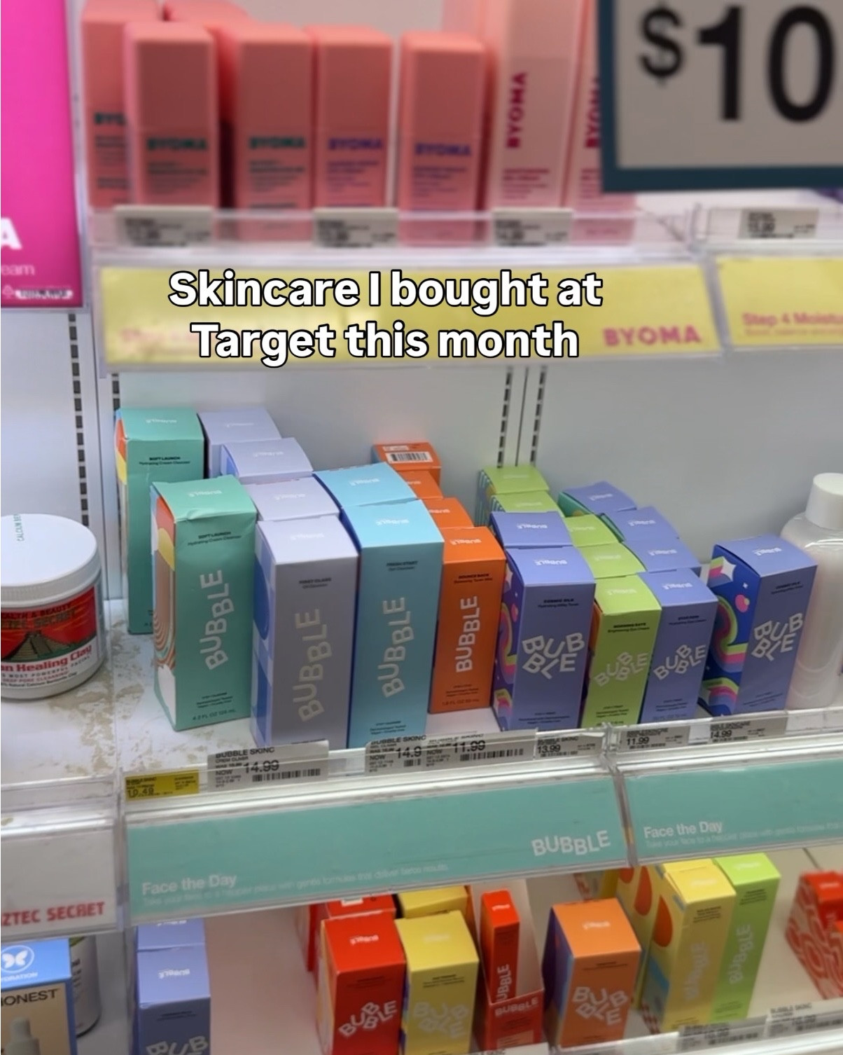 I’m alllll about clean, simple, affordable skincare right now and Target has it all. 


#target #targethaul #bubble #byoma #skincaree

#LTKgrwm #LTKBeauty #LTKselfcare