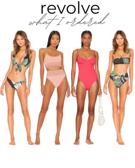 Just ordered: my latest Revolve favorites for the perfect beach getaway! From tropical prints to chic monochromes, these swimsuits are all about making a statement while catching the waves. Stay tuned for a try on!  #BeachVibes #RevolveSwim #VacayReady

#LTKswim #LTKSeasonal #LTKstyletip