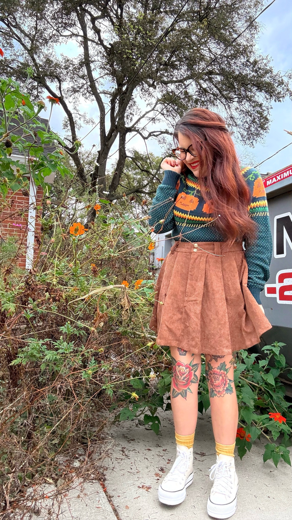 Pumpkin sweater kinda day 🎃

#LTKHalloween #LTKSeasonal