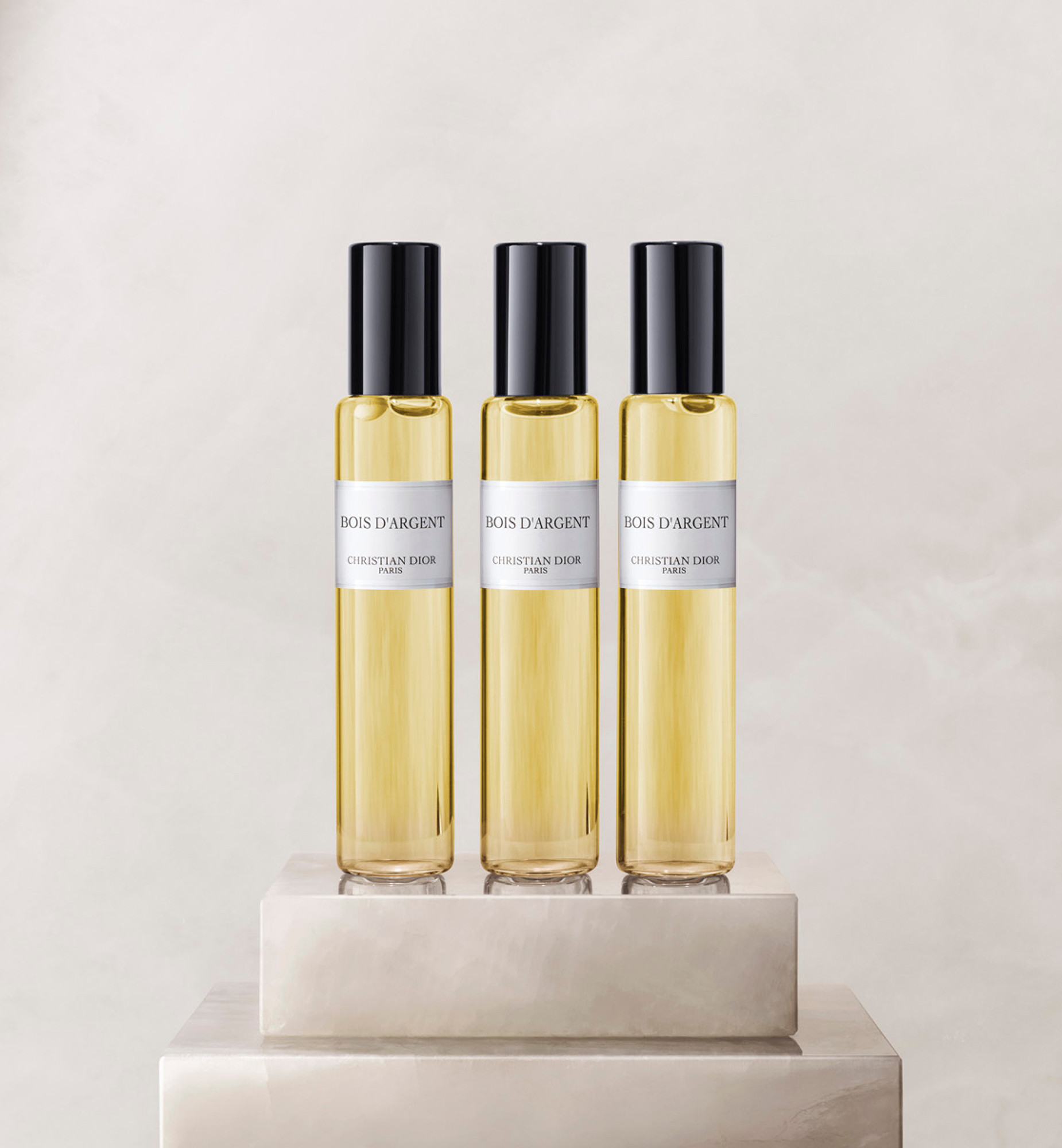La Collection Privée Christian Dior - Bois d'Argent - Travel Spray - Refill 3 Bottles of 15 ml | Dior Beauty (US)