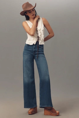 Citizens of Humanity Lyra Long High-Rise Wide-Leg Jeans | Anthropologie (US)